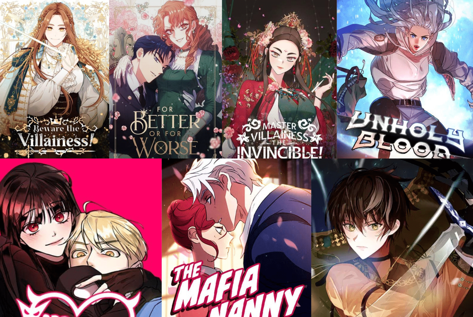 Romance Manhwa with OP female MC