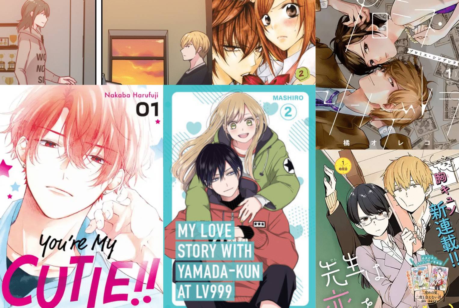 Older girl falls for younger guy Romance Manga
